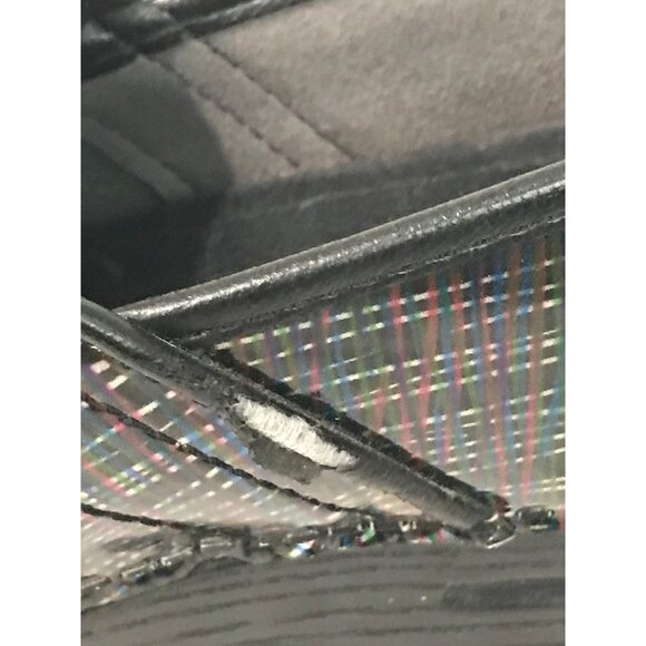 Dansko Professional Clogs Womens 38 Black Metallic Stripe Comfort Nursing Shoes - Picture 8 of 9